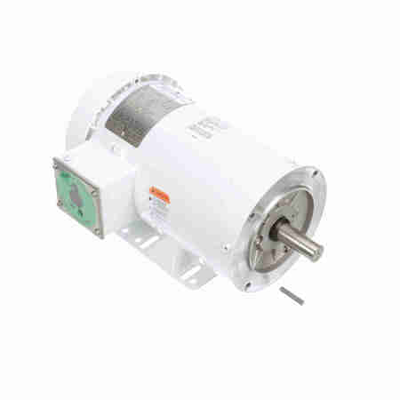 LEESON 0.50 Hp Ac Gearmotor, 3 Phase, 133 Rpm, 208-230/460 V, 48Y Frame, Tefc 107036.00